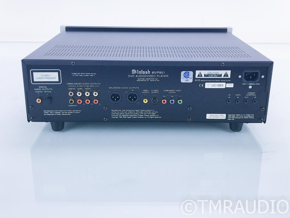 McIntosh MVP851 DVD / CD Player; MVP-851; Remote