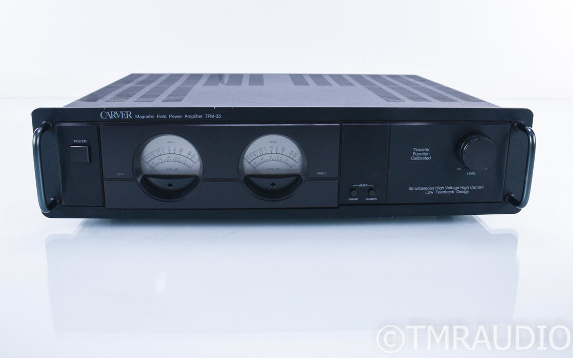 Carver TFM-35 Stereo Power Amplifier; TFM35 (1/5)