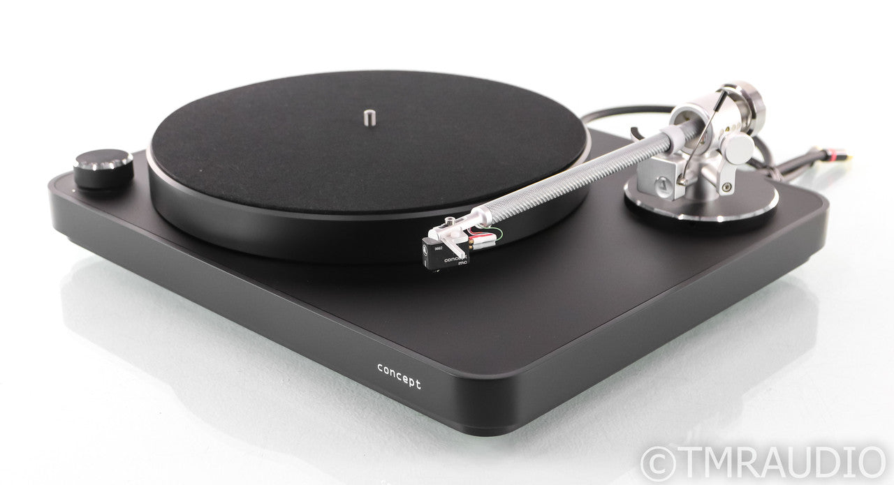 Clearaudio Concept Turntable; Satisfy Carbon Tonearm; Concept MC Cartridge