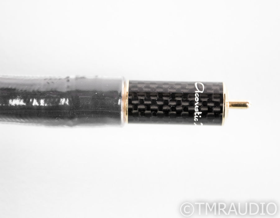 Acoustic Zen Absolute Copper RCA Cables; 1m Pair Interconnects
