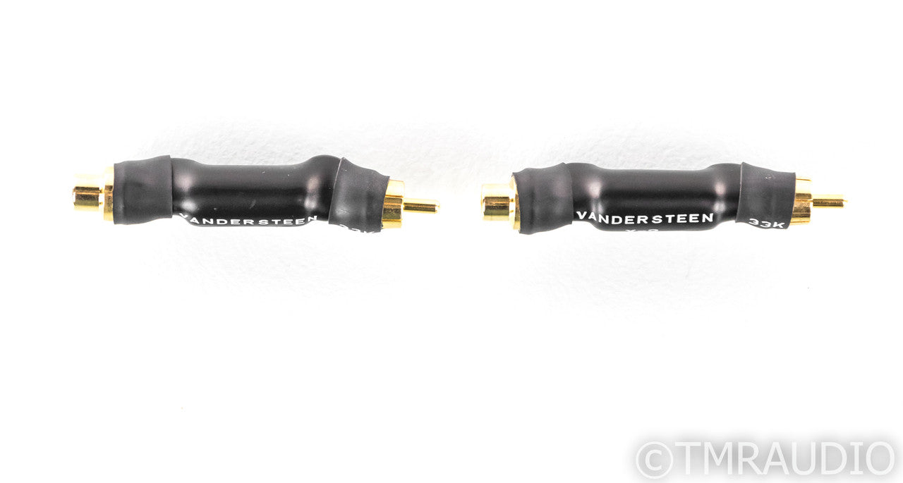 Vandersteen X-2 33K RCA Crossovers / Inline Filters; Pair; X2