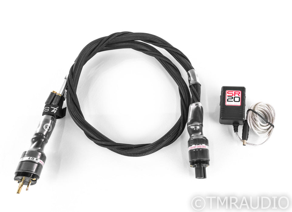 Synergistic Research Element Tungsten Active Shielded Power Cable; 1.5m AC Cord