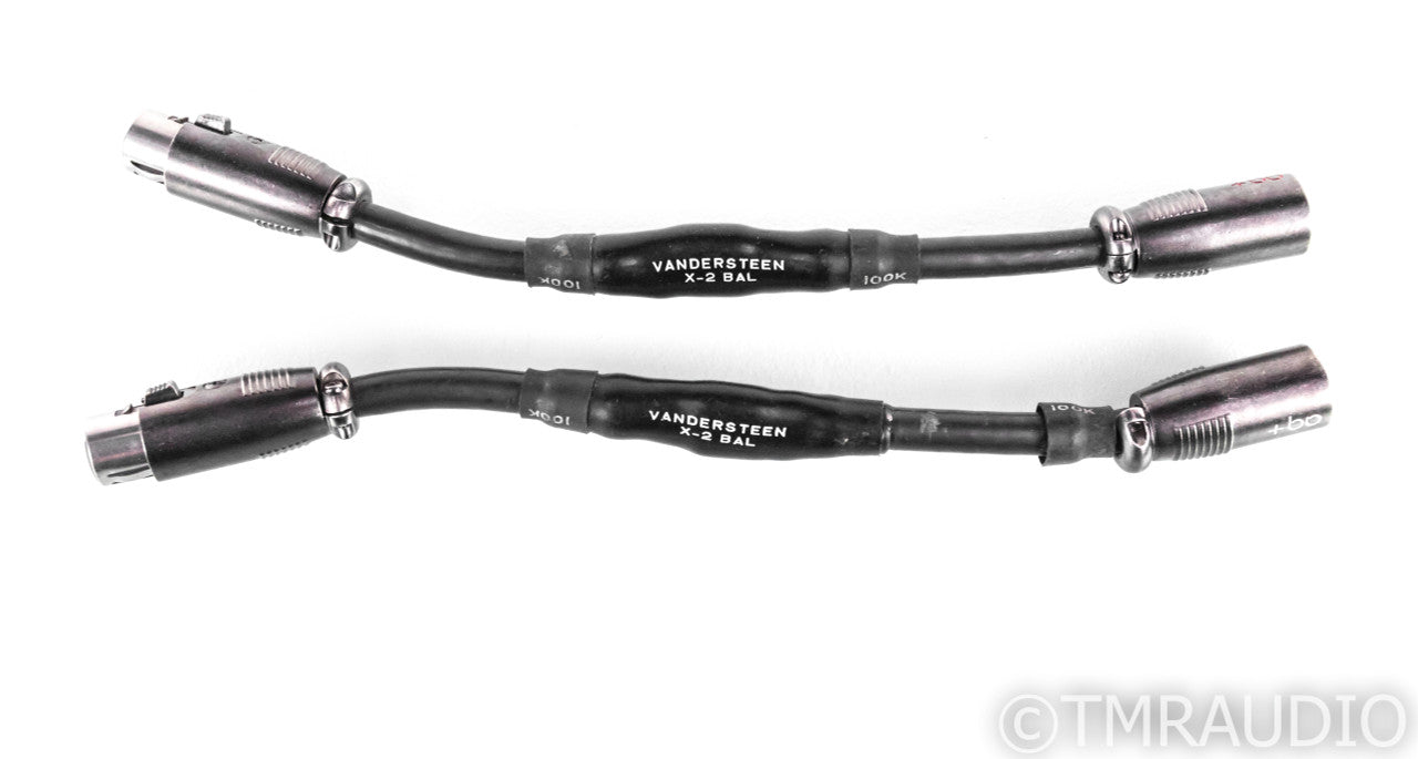 Vandersteen X-2 Balanced 10k Crossovers / In-Line Filters+; X-2B; XLR; AQ+