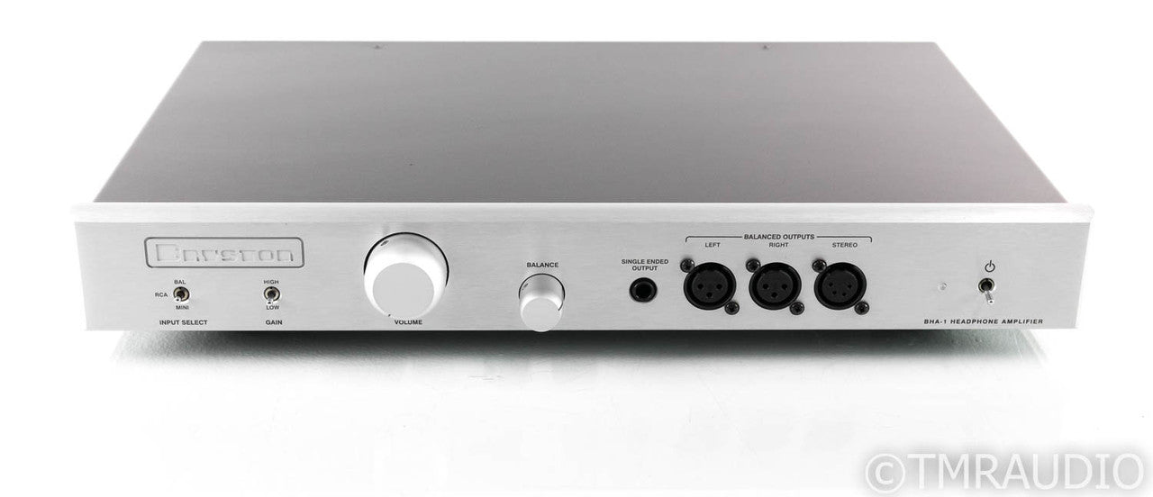 Bryston BHA-1 Headphone Amplifier; BHA1; Silver; 17" Faceplate