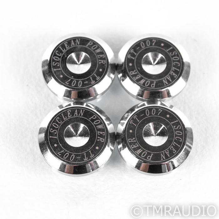 Isoclean Power TT-007 Tip Toe Base Isolation Feet; Set of 4