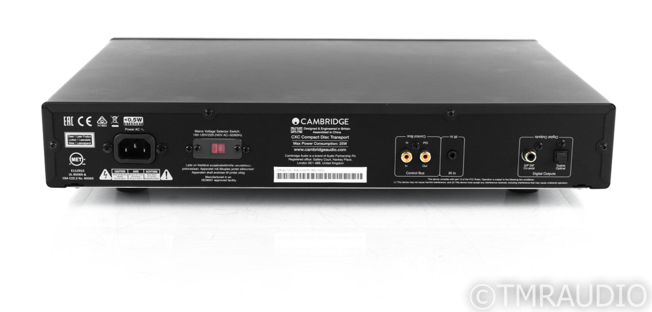 Cambridge Audio CXC CD Transport; Remote