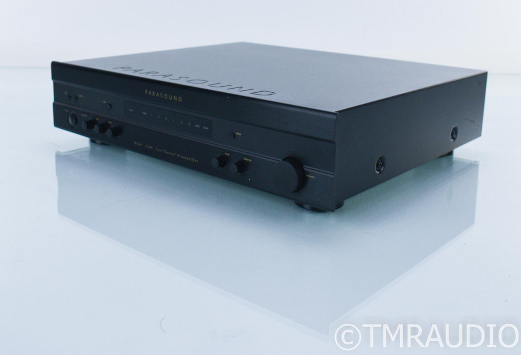 Parasound Model 2100 Stereo Preamplifier; Remote; MM / MC Phono