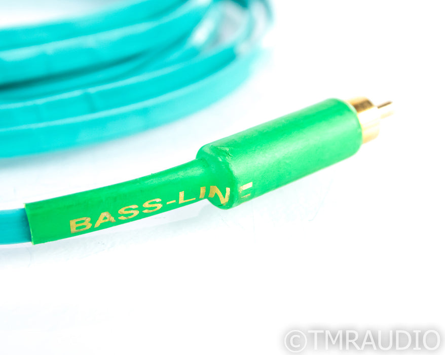 Nordost Bass-Line Subwoofer RCA Cable; Single 3m Cable