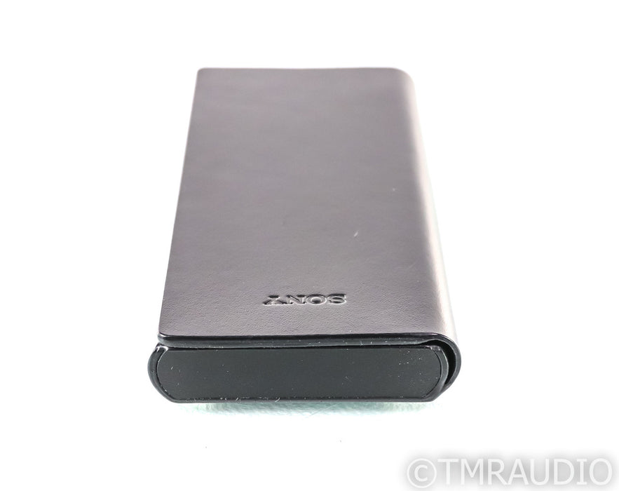 Sony CKL-NWZX2 Leather Walkman Case; Black