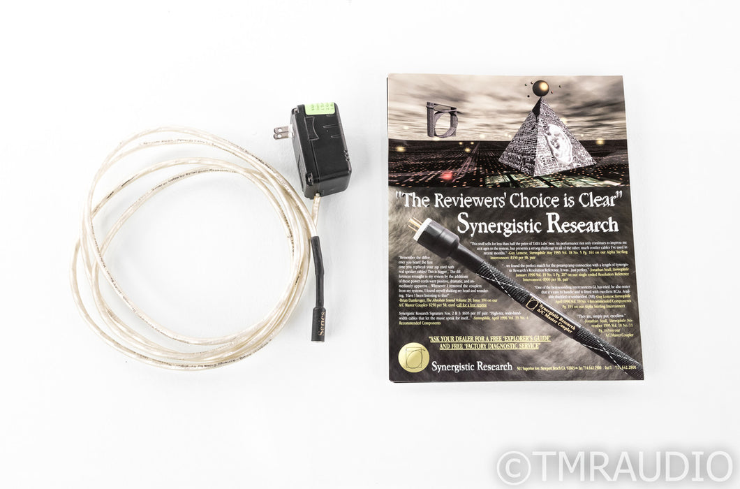 Synergistic Research Digital Corridor Reference RCA Coaxial Cable; 1m w/ MPC