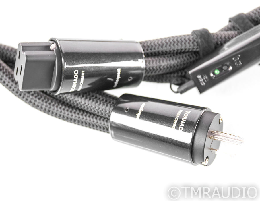 AudioQuest Tornado HC Power Cable; 2m AC Cord; High Current; C19