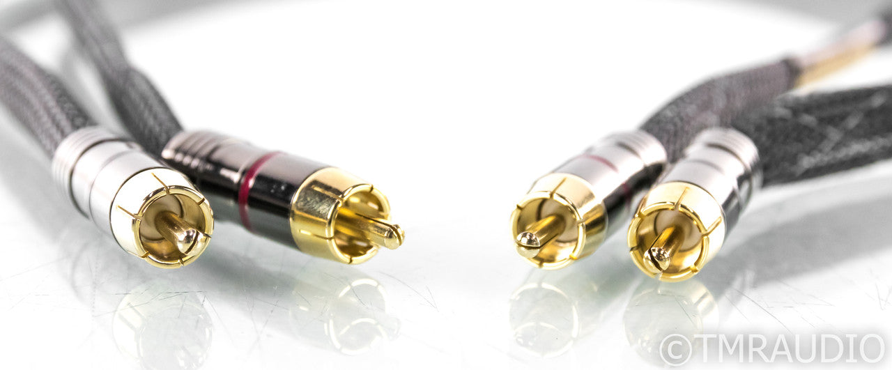 Morrow Audio MA1 RCA CAbles; 1m Pair Interconnects; MA-1; Standard RCA