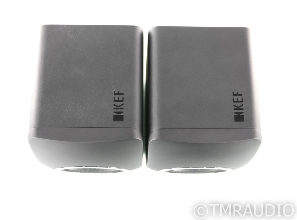 KEF LS50 Black Edition Bookshelf Speakers; All Black Pair; LS-50