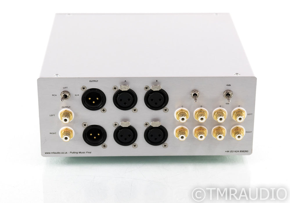 Music First Audio Passive Magnetic Stereo Preamplifier; 5 Inputs