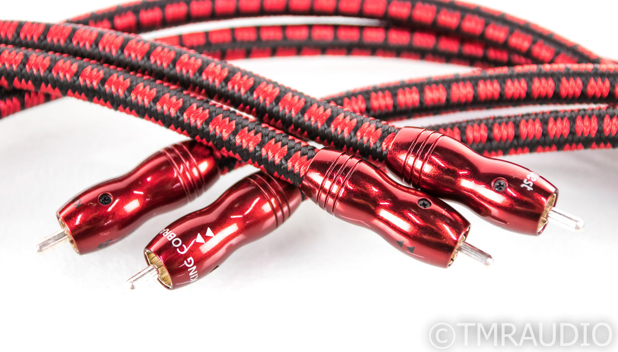 Audioquest King Cobra RCA Cables; 2m Pair Interconnects