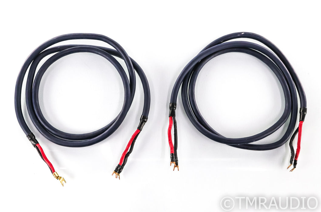 AudioQuest Midnight 2 Hyperlitz Speaker Cables; 8ft Pair