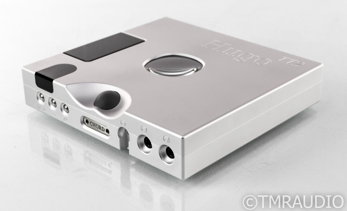 Chord Electronics Hugo TT2 DAC / Headphone Amplifier; Silver; Remote