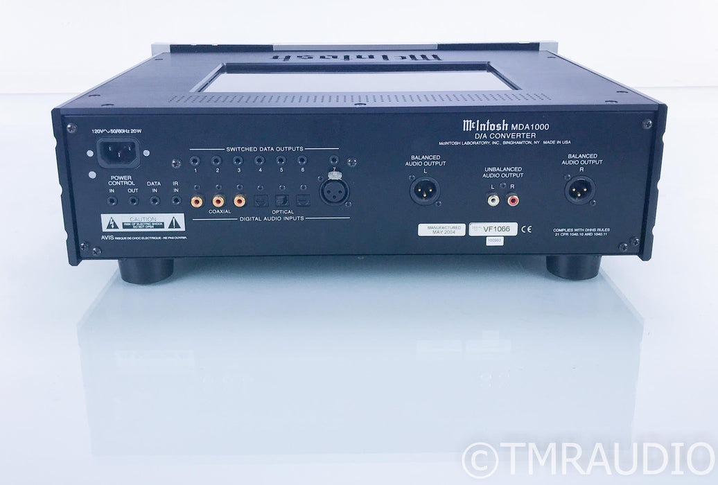 McIntosh MDA1000 DAC; D/A Converter; MDA-1000 (No Remote)