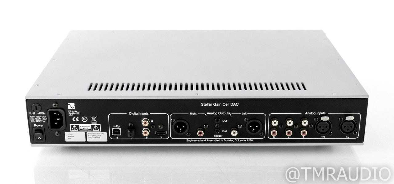 PS Audio Stellar Gain Cell DAC; D/A Converter / Preamplifier; Remote (Used)
