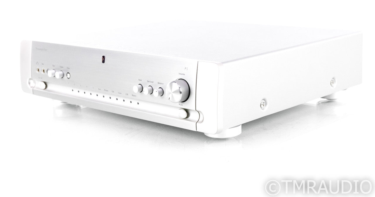 Parasound Halo P5 2.1 Stereo Preamplifier; Remote; MM/MC Phono