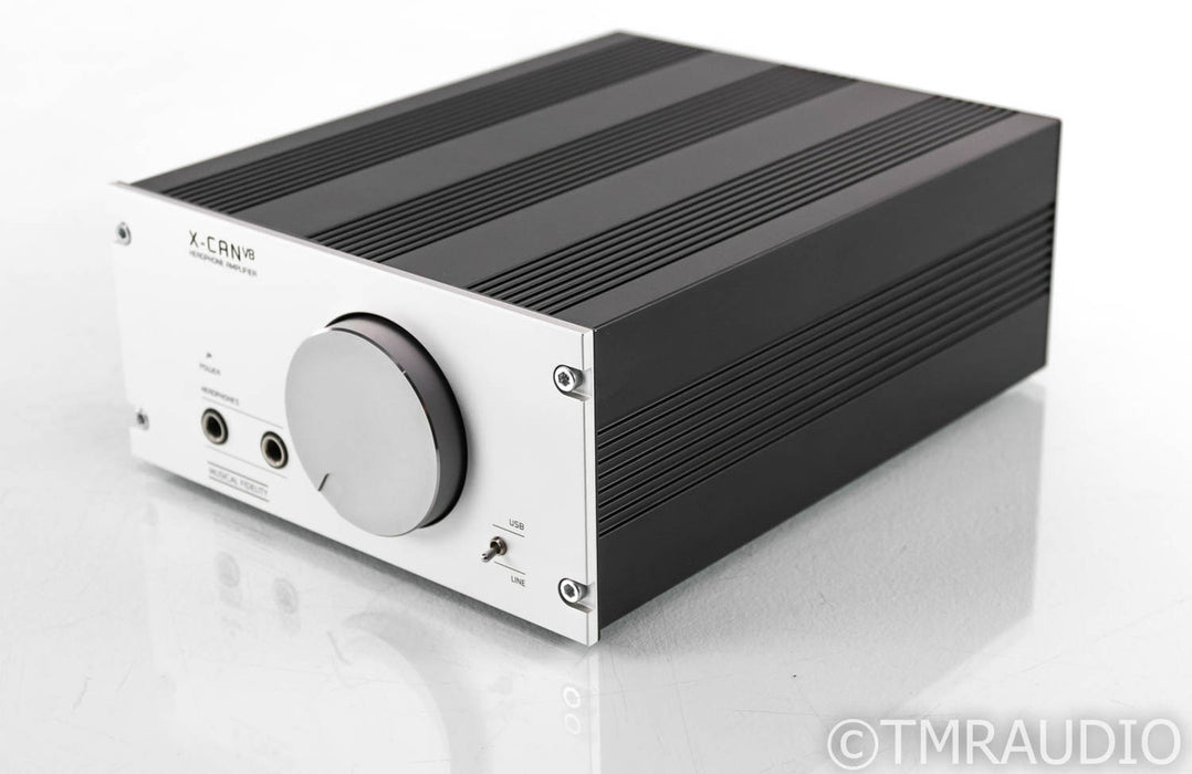 Musical Fidelity X-CAN V8 Tube Headphone Amplifier; Little Pinkie V3i PS Upgrade