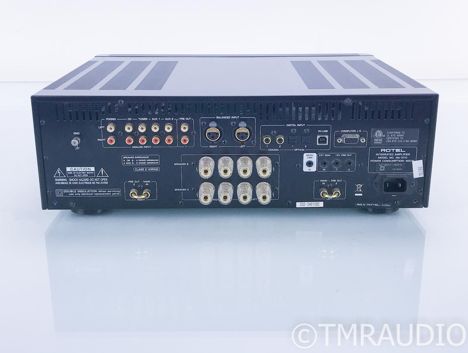 Rotel RA-1570 Stereo Integrated Amplifier / DAC; Remote; MM Phono