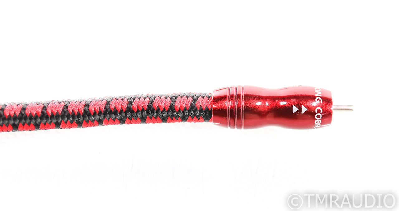 AudioQuest King Cobra RCA Cables; 1m Pair Interconnects