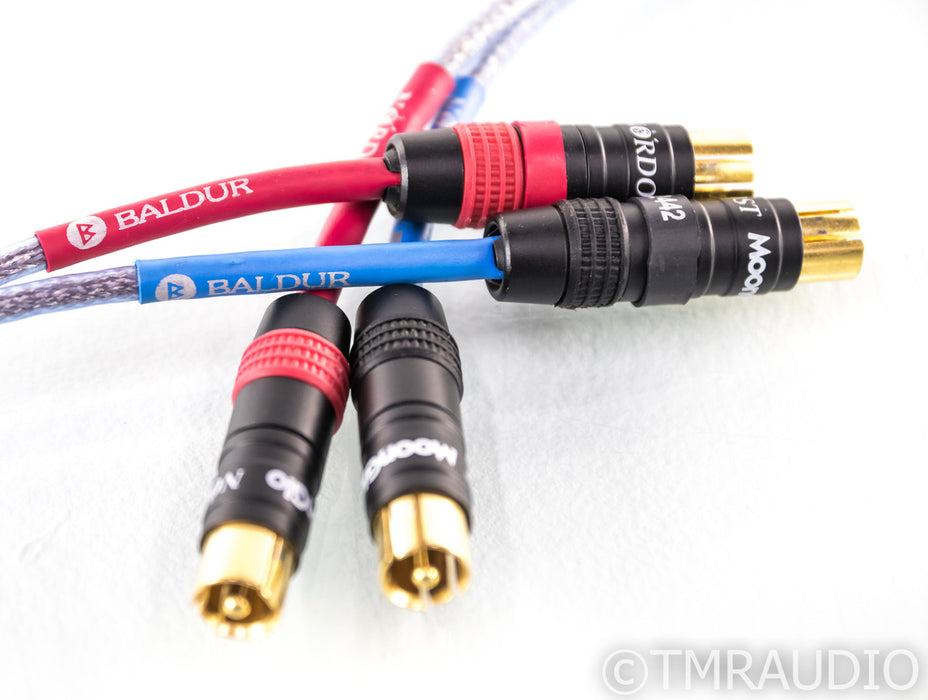 Nordost Baldur RCA Cables; 1m Pair Interconnects