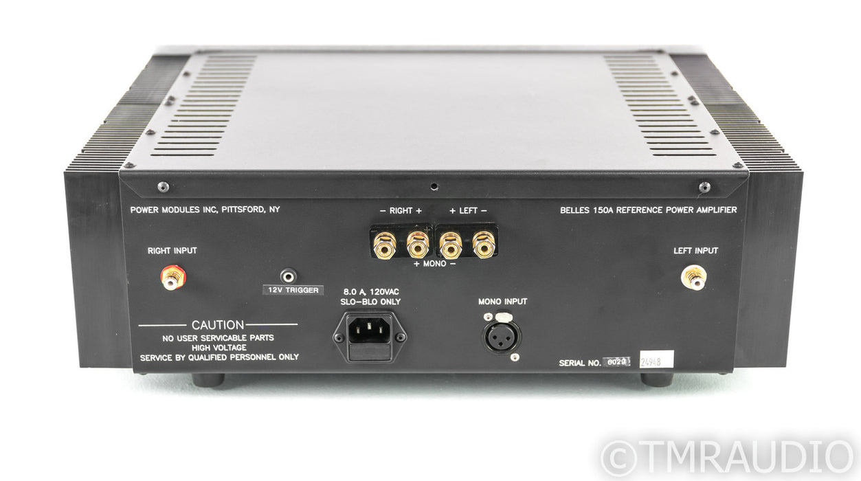 Belles 150A Reference Stereo Power Amplifier; 150 A
