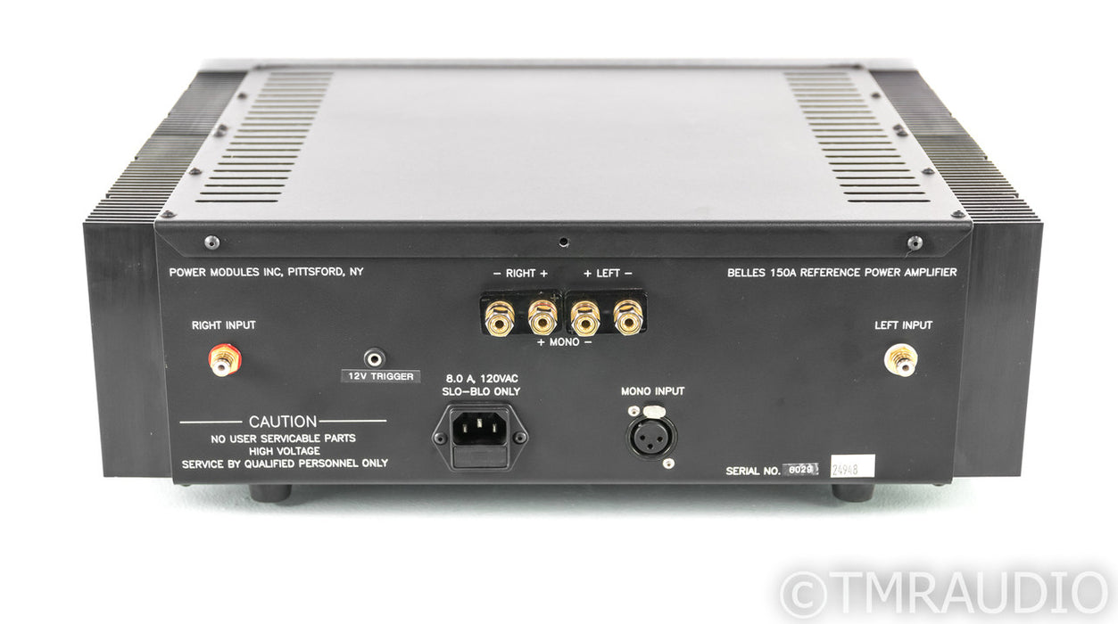 Belles 150A Reference Stereo Power Amplifier; 150 A