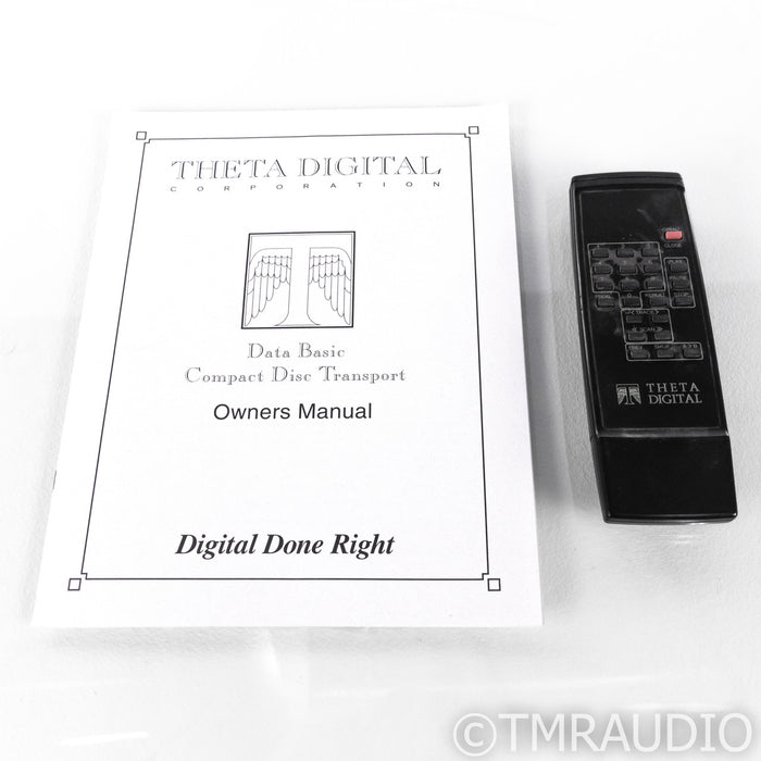 Theta Data Basic II CD Transport; Remote