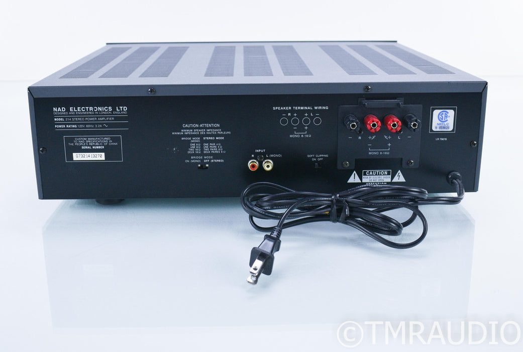 NAD 214 Stereo Power Amplifier