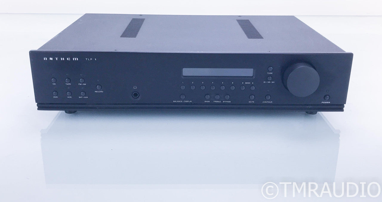 Anthem TLP-1 Preamplifier / Tuner; TLP1; AS-IS (Main Output Hum; No Remote)