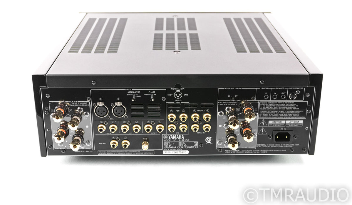Yamaha A-S2100 Stereo Integrated Amplifier; AS2100; MM Phono