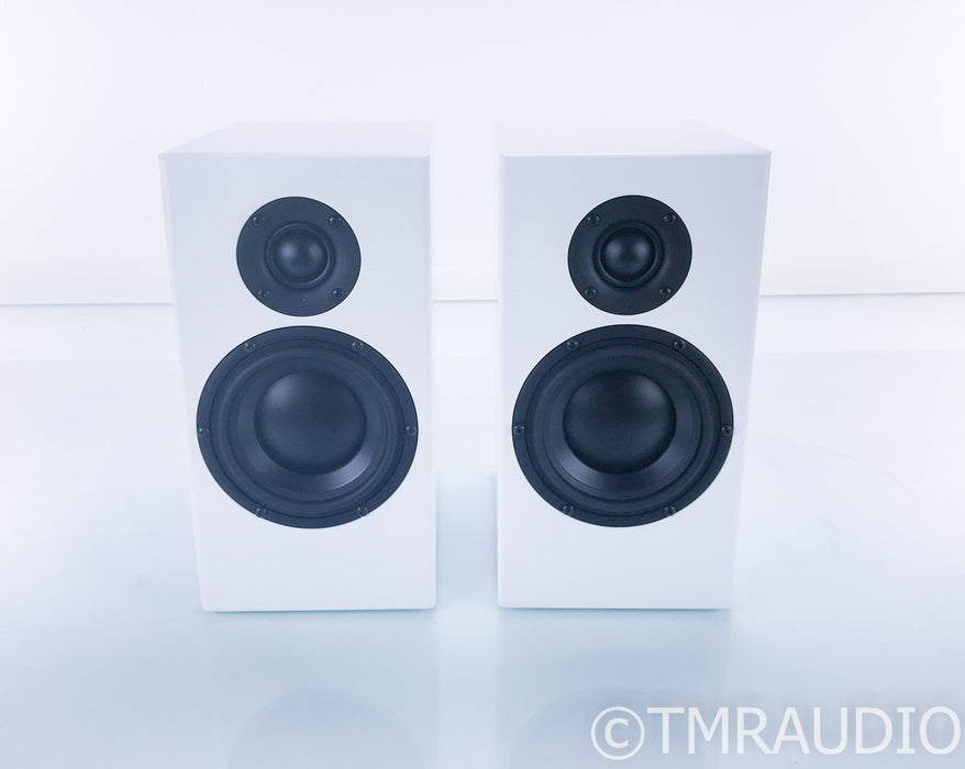 Totem Sky Bookshelf Speakers; Satin White Pair
