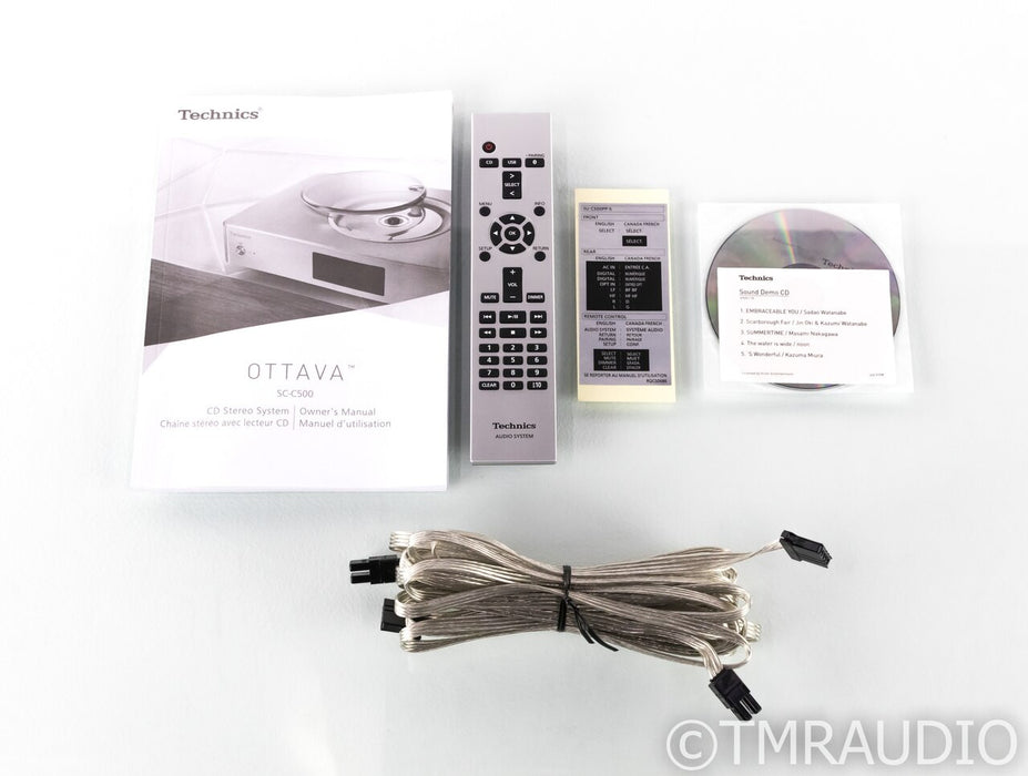 Technics Ottava SC-C500 All-In-One Stereo System; Wifi; Bluetooth; CD Player