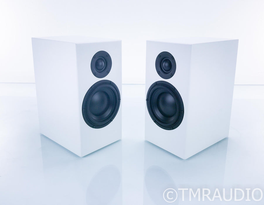 Totem Sky Bookshelf Speakers; Satin White Pair