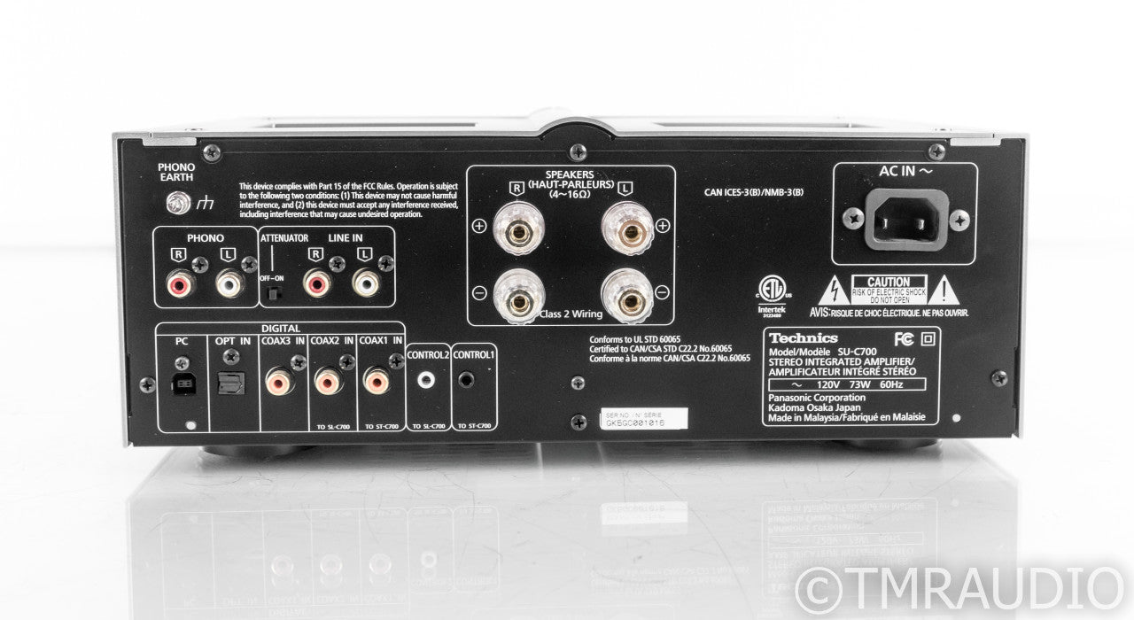 Technics SU-C700 Stereo Integrated Amplifier; SUC700; Remote