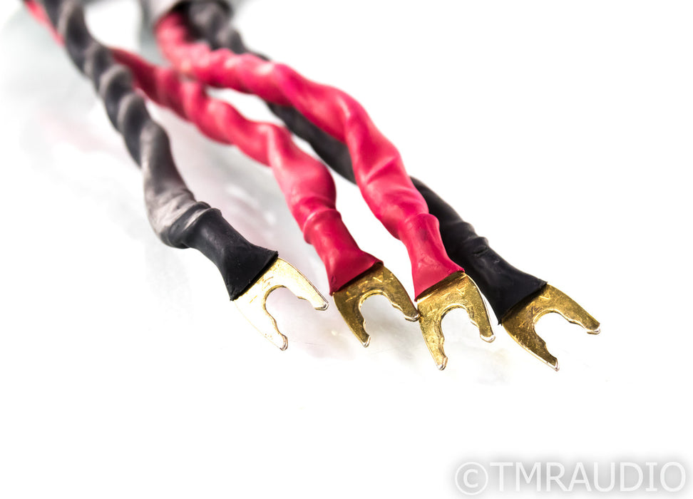 Acoustic Zen Satori Bi-Wire Speaker Cables; 8ft Pair