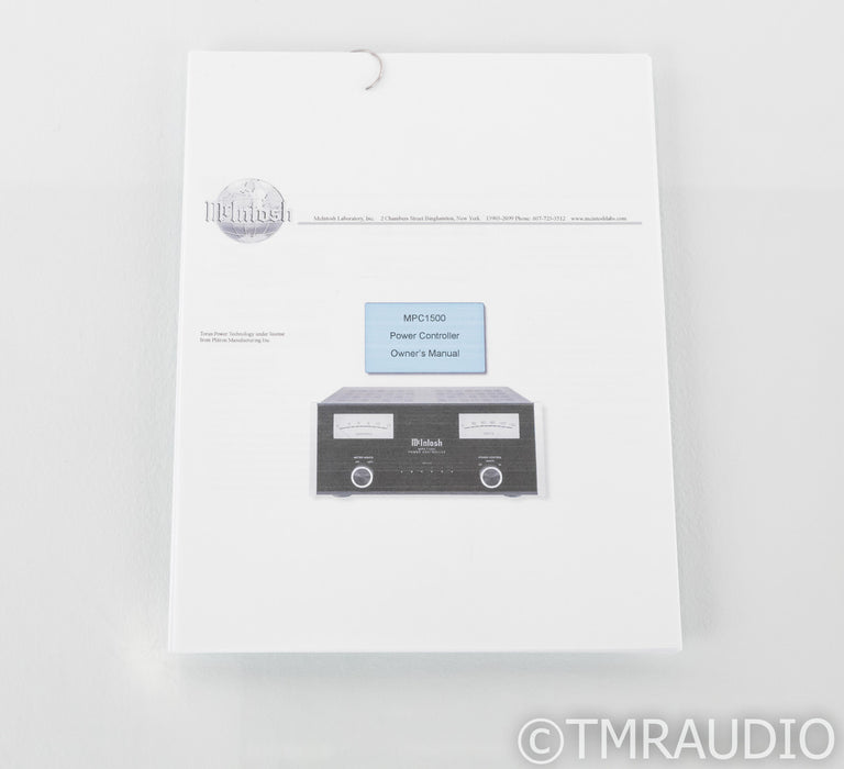 McIntosh MPC1500 Power Controller AC Power Line Conditioner; MPC-1500