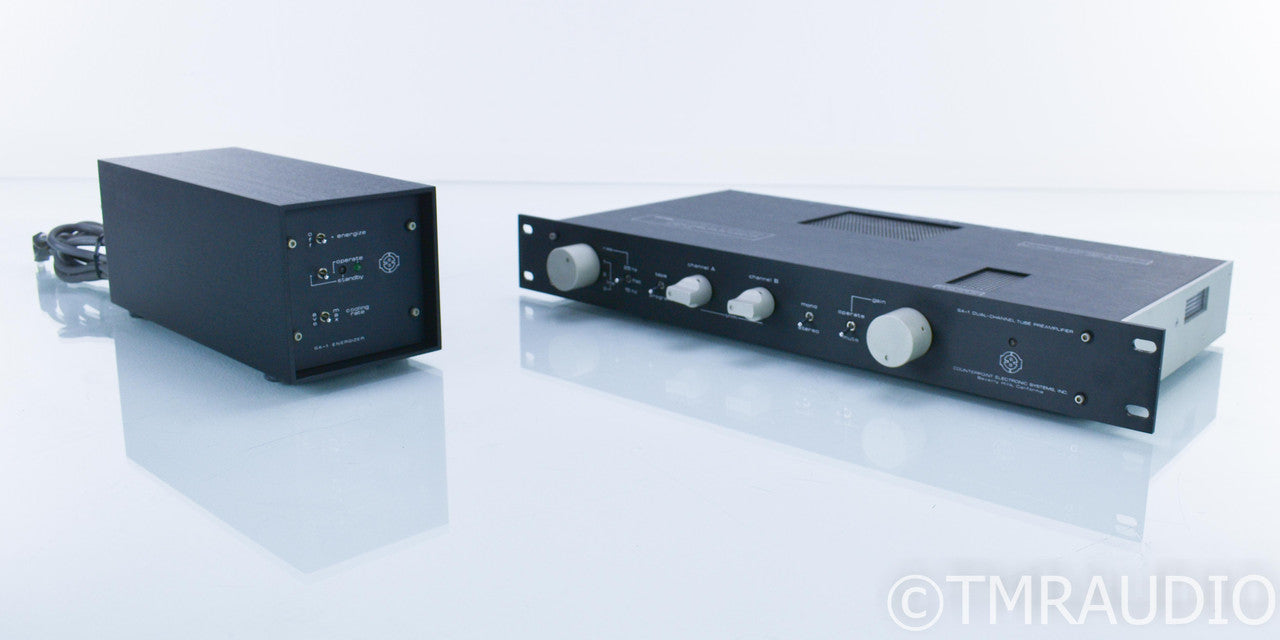 Counterpoint SA-1 Vintage Stereo Tube Preamplifier; SA1; MM Phono; Power Supply