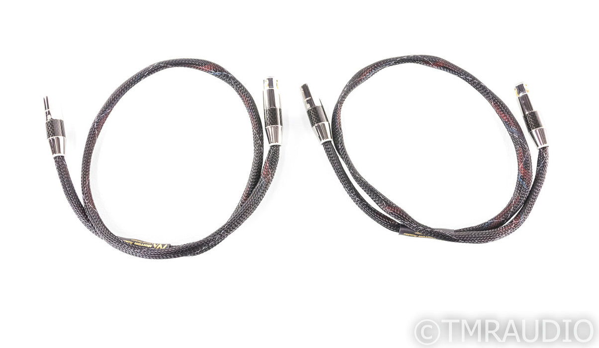 Morrow Audio Elite Grand Reference XLR Cables; 1m Pair Balanced Interconnects