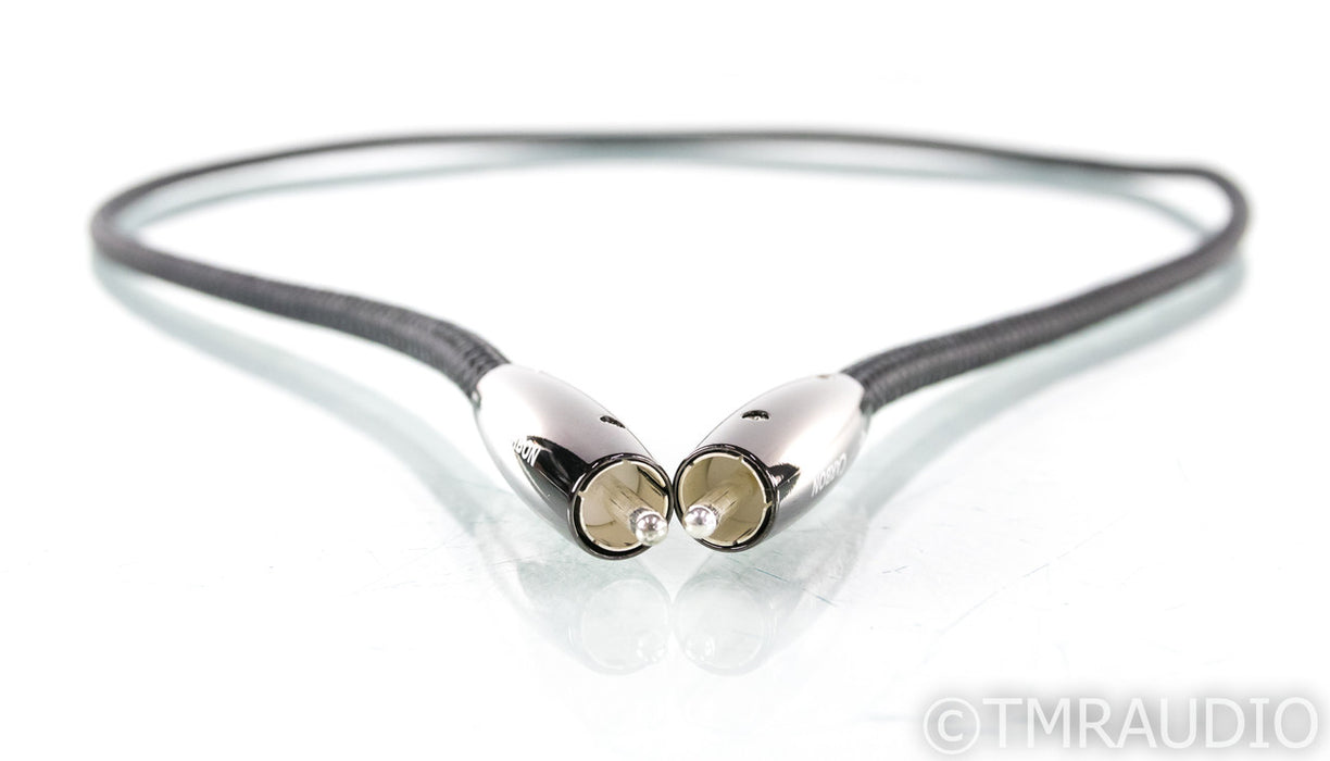 AudioQuest Carbon RCA Digital Coaxial Cable; Single 1m Interconnect
