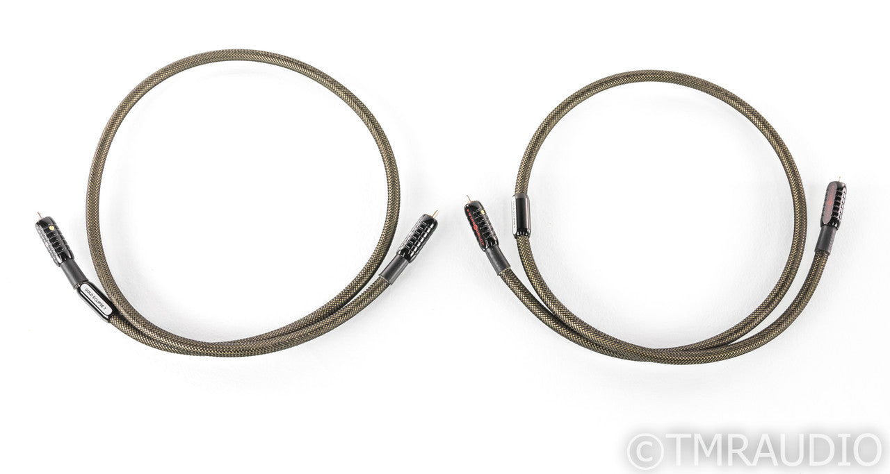 Wireworld Gold Eclipse 7 RCA Cables; 1m Pair Interconnects