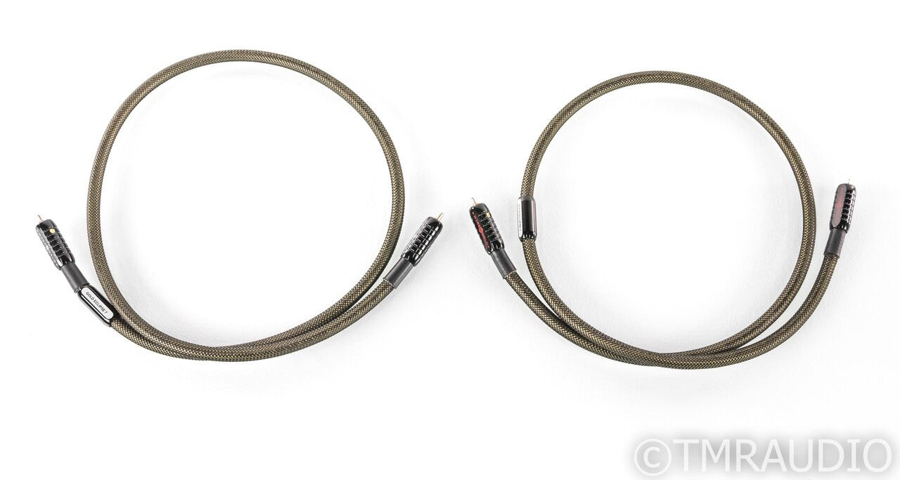 Wireworld Gold Eclipse 7 RCA Cables; 1m Pair Interconnects