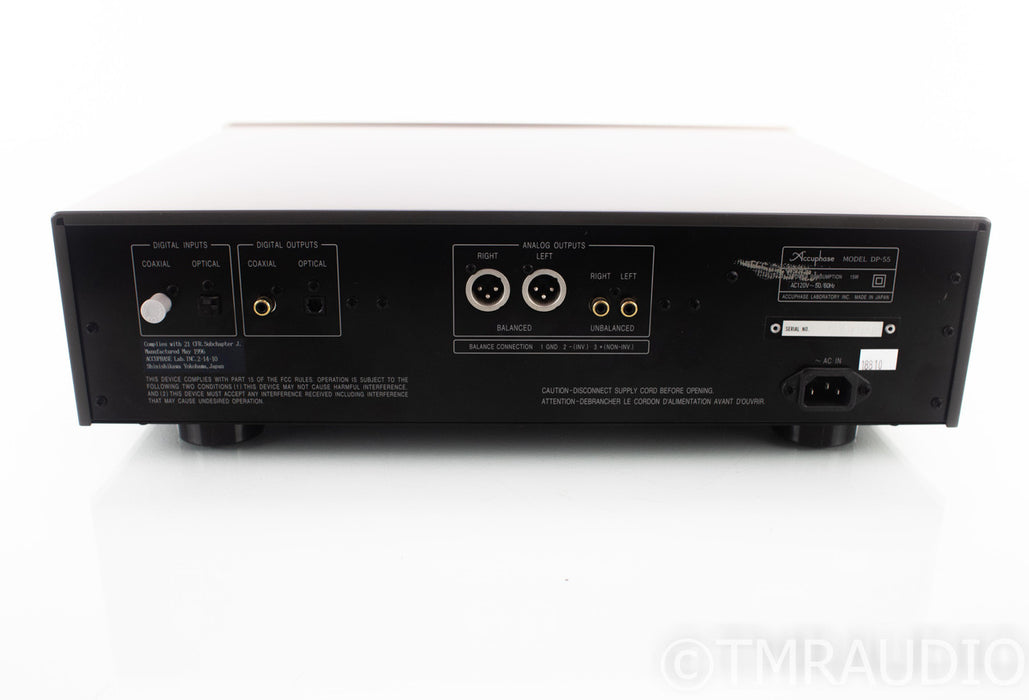 Accuphase MMB DP-55 CD Player / Transport; Remote
