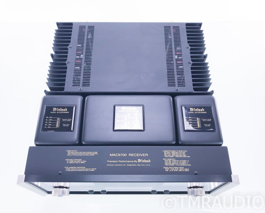 McIntosh MAC6700 Stereo Receiver; Integrated Amplifier; MAC-6700; MM/MC Phono