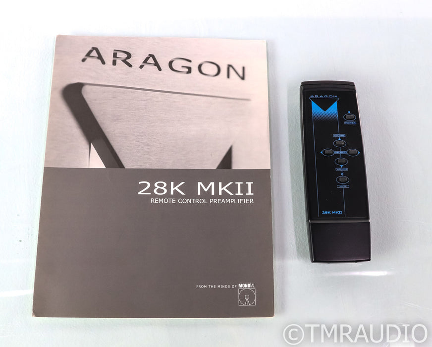 Aragon 28K MKII Stereo Preamplifier; 28-K; Black; Remote