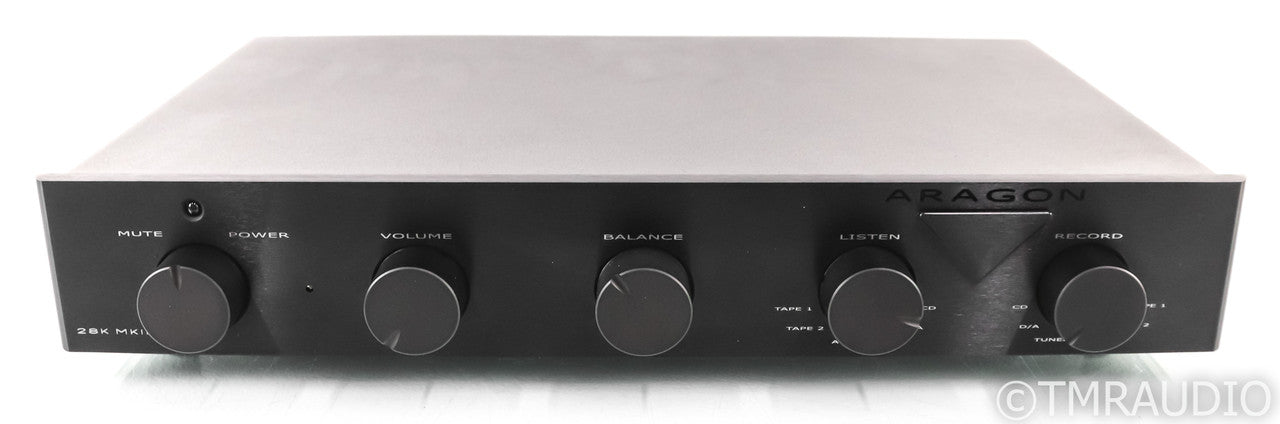 Aragon 28K MKII Stereo Preamplifier; 28-K; Black; Remote