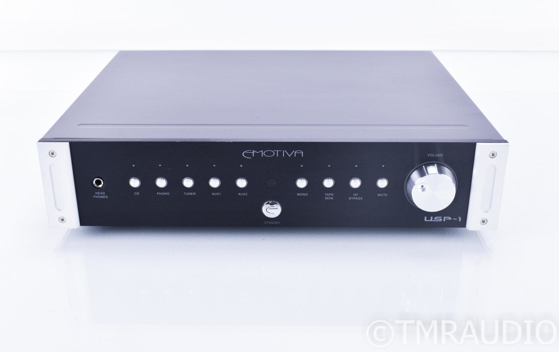 Emotiva USP-1 2.1 Channel Preamplifier; MM/MC Phono; Remote; USP1